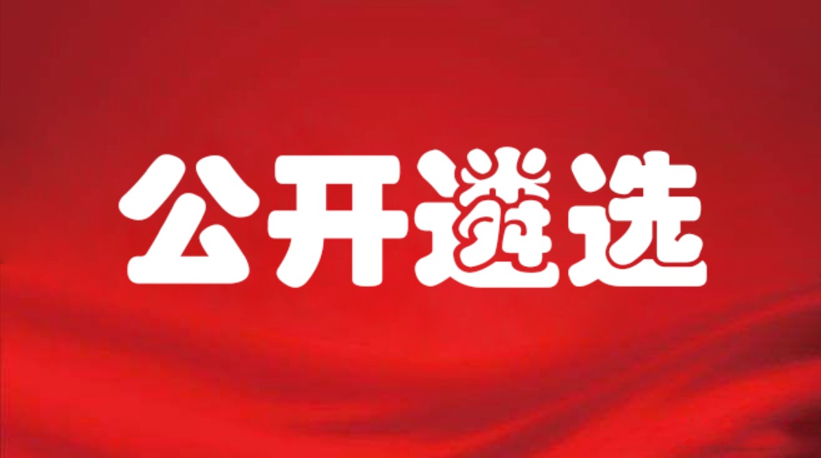 遴选公告